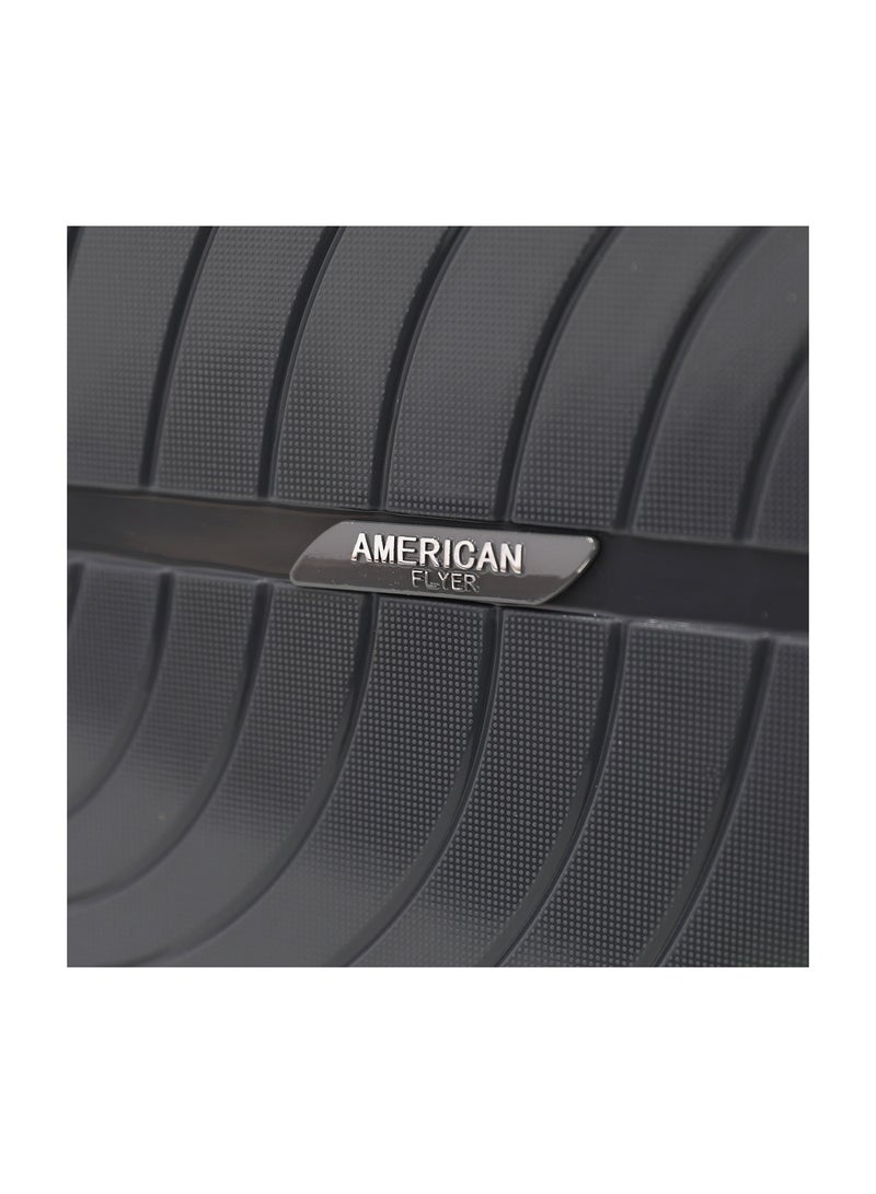 AMERICAN FLYER Unbreakable Hardshell PP Luggage Trolley Bag 20 inch Cabin Size With Double Spinner Wheels,Grey - Image 5