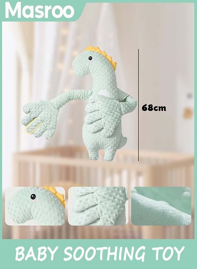 Masroo Baby Soothing Toy with Automatic Patting Palm, Baby Patter Doll with Soothing Palm Pad Interactive, 3 Levels Adjustable Simulation of Automatic Palms Slapping for Bed, Sofa - Image 2