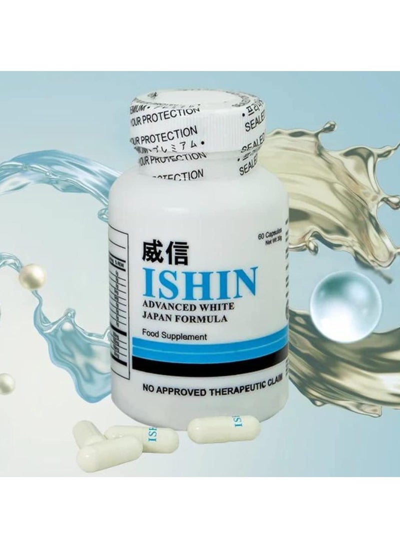ISHIN Ishin 10x Advance White Japan Formula, Unleash the Power of Minerals and Pearl Powder for Age-Defying Radiance, Elevate Beauty Regimen to Reveal Most Youthful Skin.  - Image 5