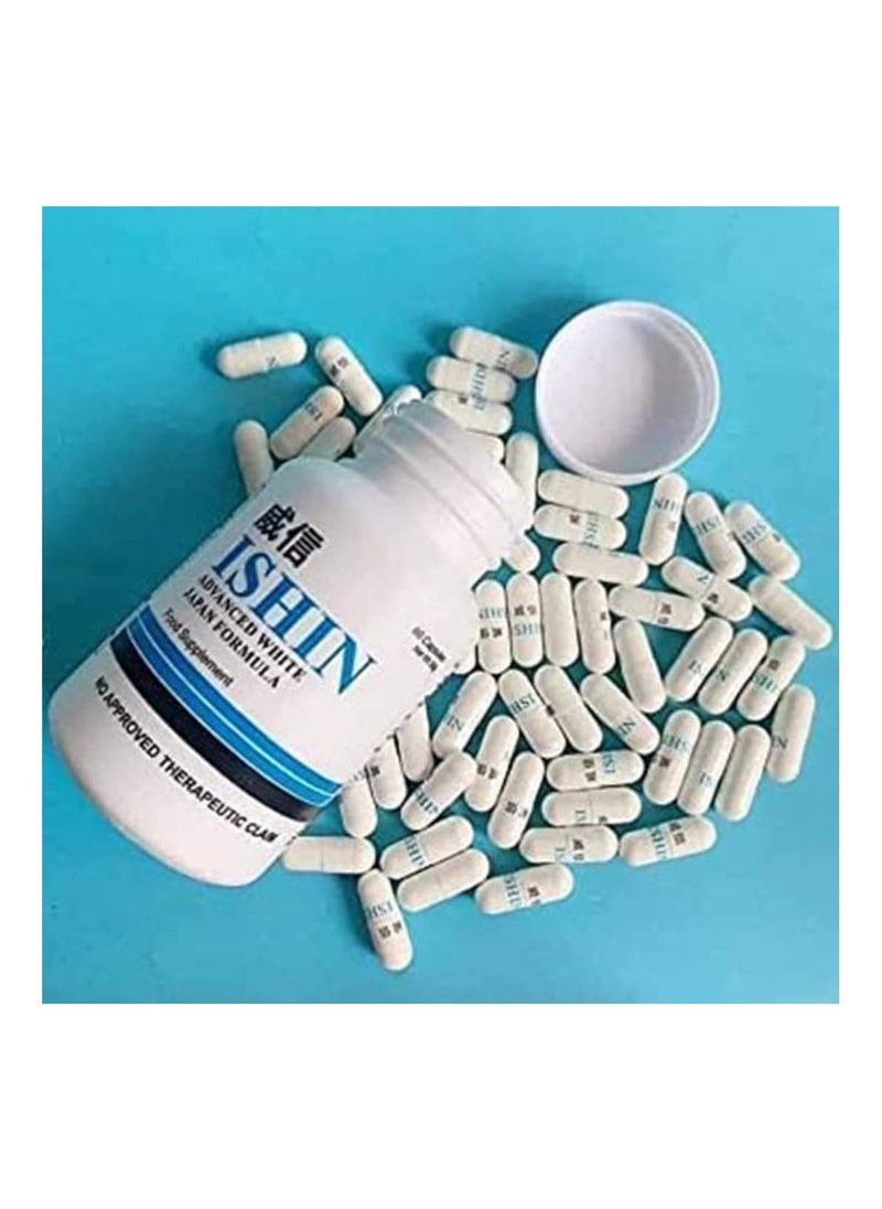 ISHIN Ishin 10x Advance White Japan Formula, Unleash the Power of Minerals and Pearl Powder for Age-Defying Radiance, Elevate Beauty Regimen to Reveal Most Youthful Skin.  - Image 2