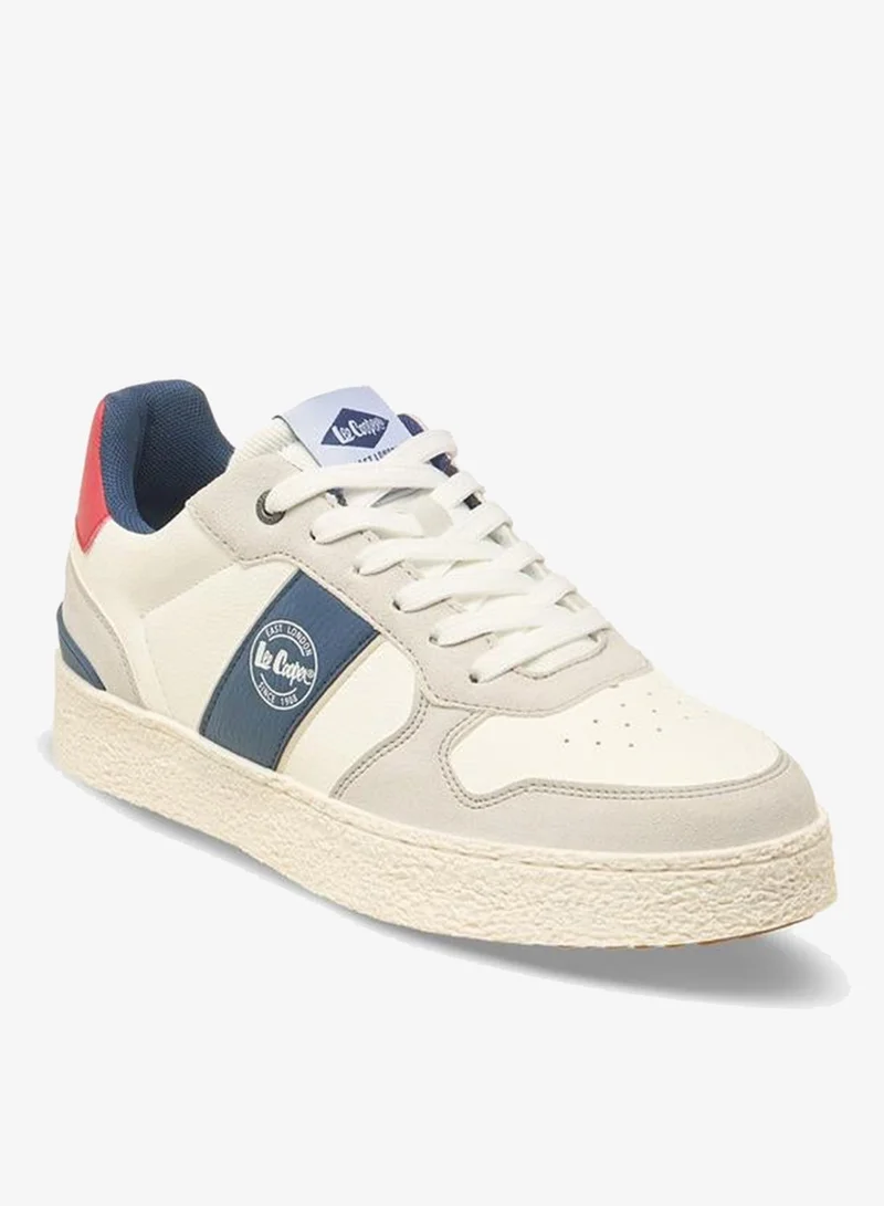 لي كوبر Men Panelled Lace-Up Sneakers