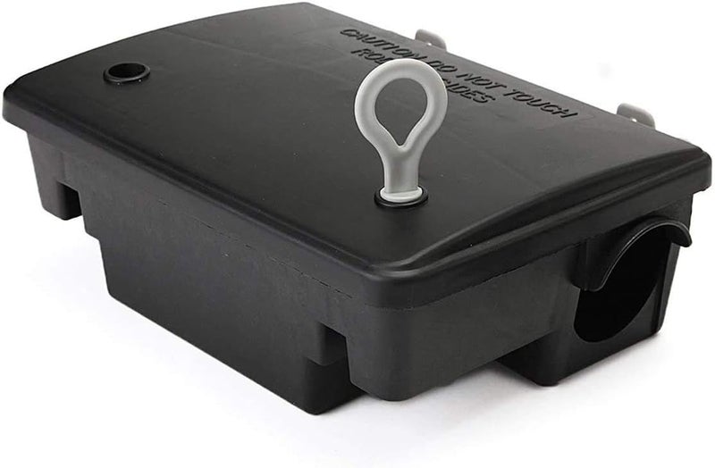 Tamper-Resistant Rat and Mouse Bait Station Box, 26x19x10cm - Image 1