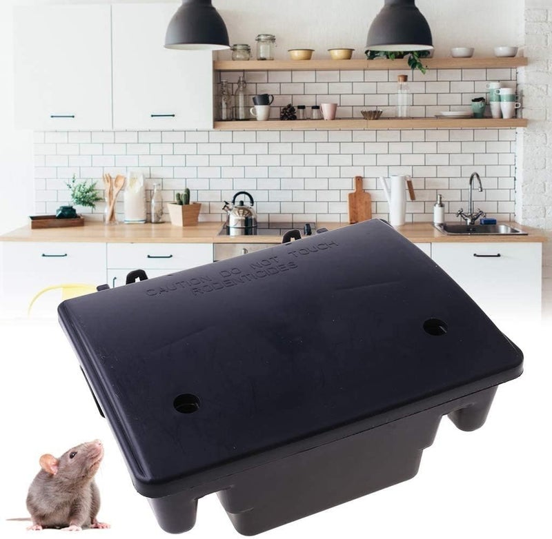 Tamper-Resistant Rat and Mouse Bait Station Box, 26x19x10cm - Image 2