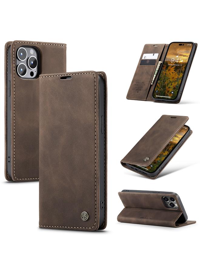 Case For iPhone 15 Pro 013 Multifunctional Horizontal Flip Leather Phone Case