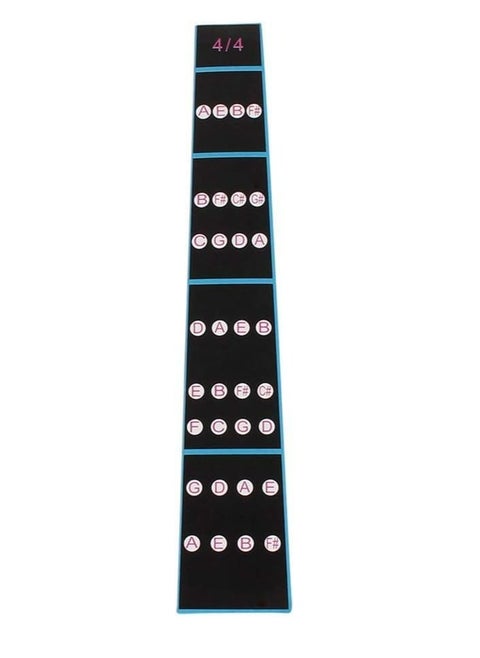 Violin Sticker, 4/4 Violin Notes Sticker, Removable Violin Fingerboard Sticker for Beginners Practice, Violin Finger Guide, Violin Accessories Stickers
