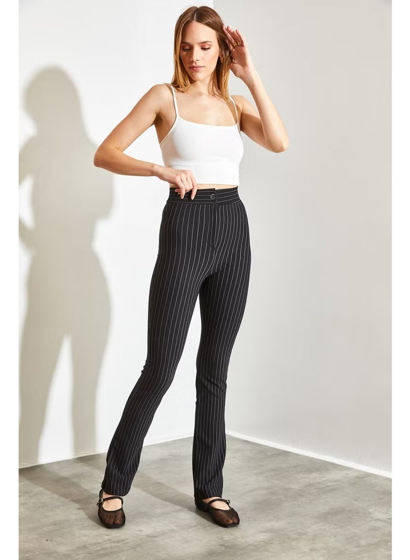 Shade Striped Palazzo Trousers - Image 1