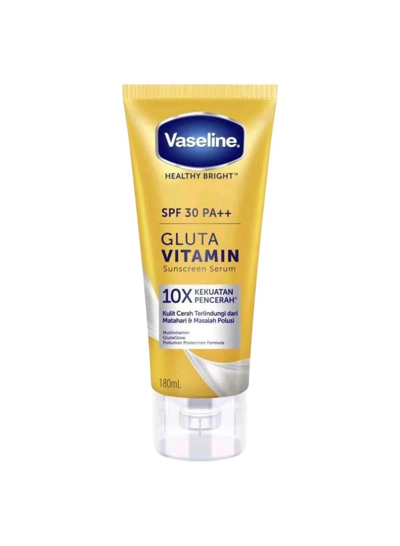 Vaseline Healthy Bright Gluta Vitamin SPF 30 PA++ Sunscreen Serum 180 ML