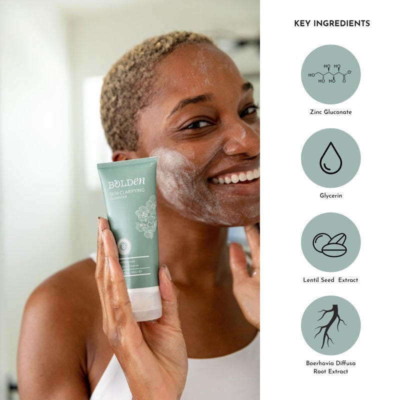 BOLDEN | Cleansing Duo Bundle | Daily Skincare Routine for Oily & Acne Prone Skin | Helps Prevent Blemishes, Brightens Dark Spots, & Improves Skin Tone | 2-Pack - Image 4