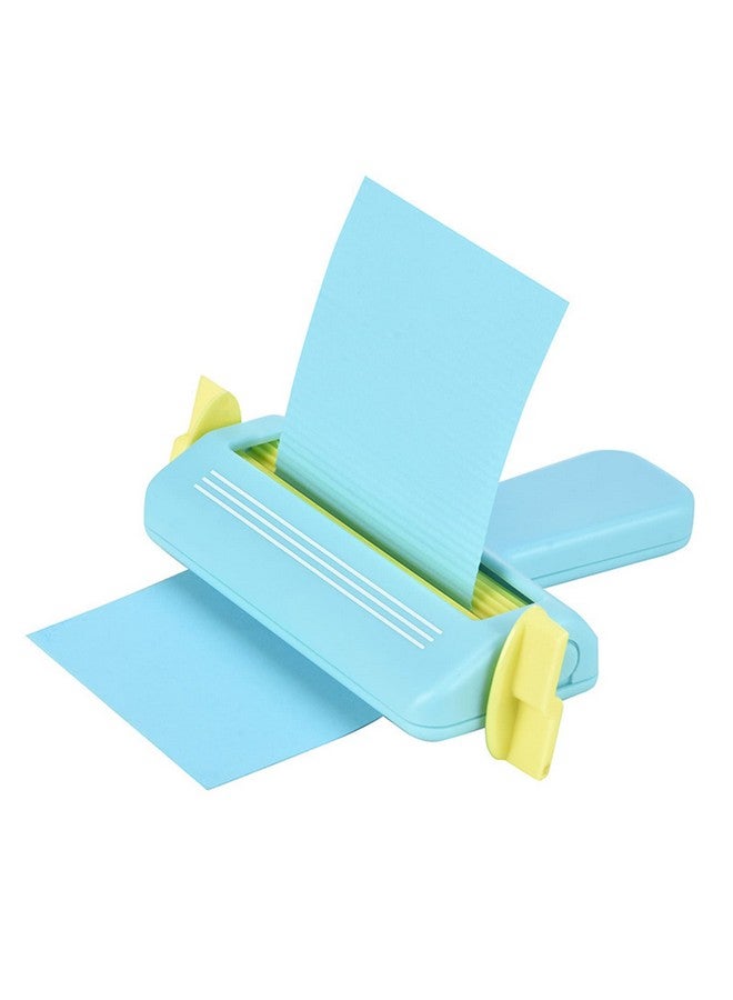 MiDube Paper Crimper Cyan Paper Quilling Craft Tools Plastic Wave Shape Making Tool Origami Craft DIY Quilling Supplies Handmade Art Paper Crafts for Holiday Cards, Home Decorations, School Gifts - Image 1