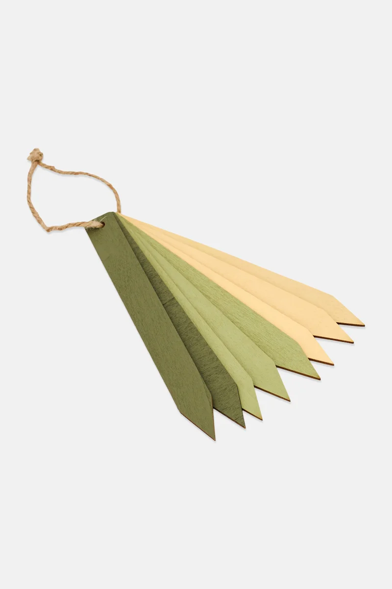 Muy Mucho 8 Pcs Wooden Plant Labels, Multicolor