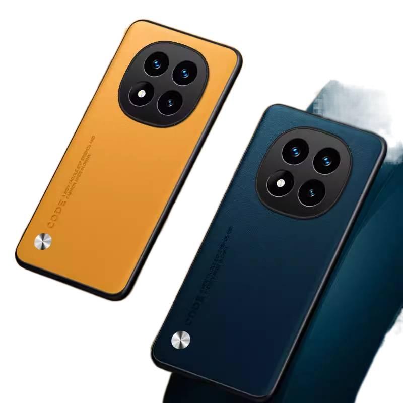 LS غطاء واقي بملمس جلد لـ Redmi Note 14 Pro مع مقاوم للصدمات وحماية من السقوط مع مقاوم للصدمات مع قبضة مضادة للانزلاق مع مقاوم للخدش باللون Solid Color مضاد للانزلاق باللون الأحمر - Image 3