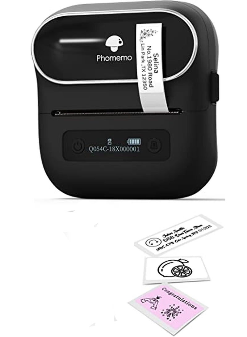 phomemo M220 Label Maker Label Printer Bluetooth Thermal Sticker Printer For Barcode  Organizing  Mailing Small Business Storage Compatible With PhonePCs Support - Image 1