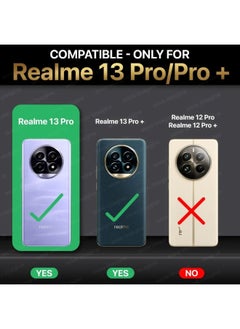 Generic Shockproof Transparent Case with Card Wallet Compatible with Oppo Realme 13 Pro - 13 Pro Plus  - Image 2