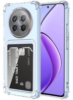 Generic Shockproof Transparent Case with Card Wallet Compatible with Oppo Realme 13 Pro - 13 Pro Plus  - Image 1