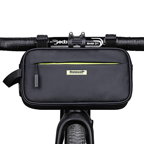 Rhinowalk Bike Handlebar Bag, Multifunctional Waterproof Mountain Bike Crossbar Front Bag Road Bike Basket Bicycle Frame Bag Waist Shoulder Bag Bicycle Bag Professional Cycling Accessories - Image 1