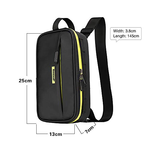 Rhinowalk Bike Handlebar Bag, Multifunctional Waterproof Mountain Bike Crossbar Front Bag Road Bike Basket Bicycle Frame Bag Waist Shoulder Bag Bicycle Bag Professional Cycling Accessories - Image 2