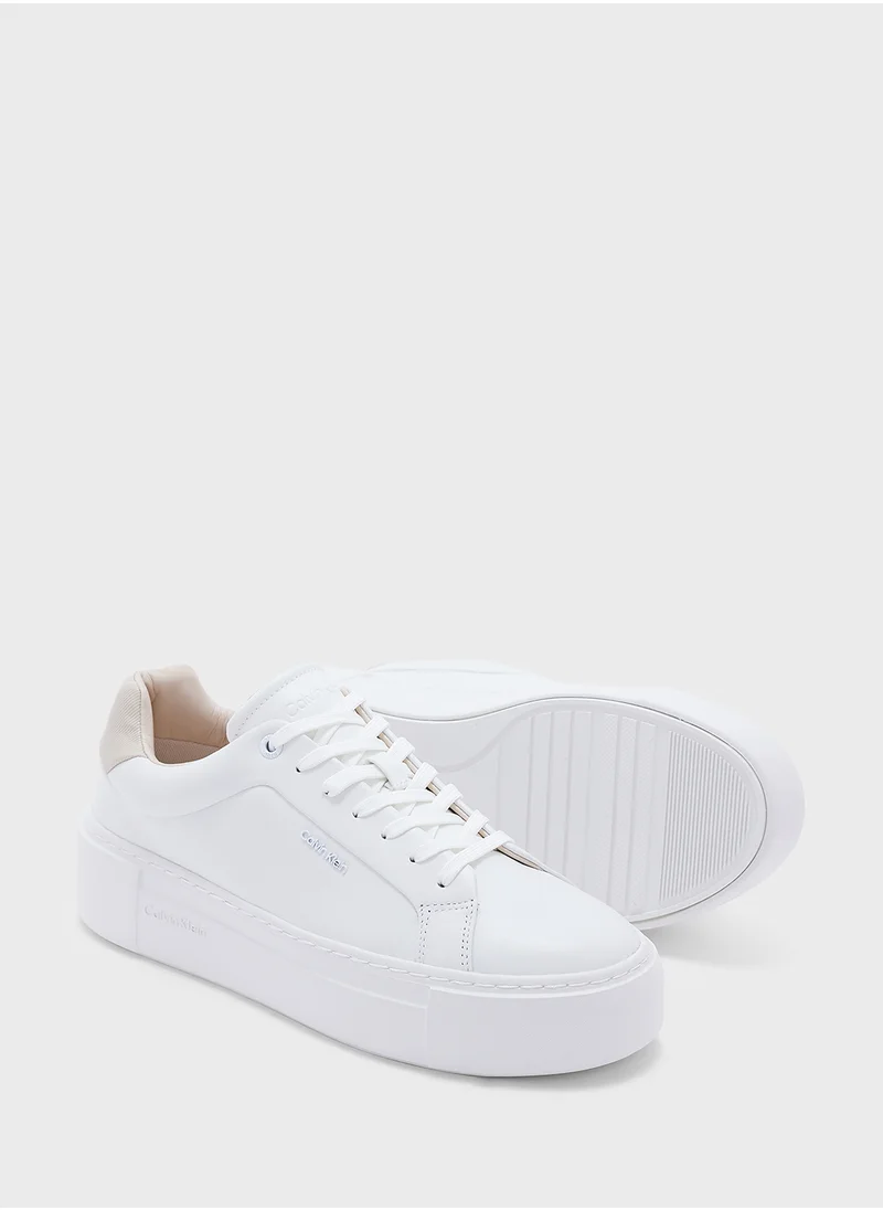 كالفن كلاين Lace Up Low Top Sneakers