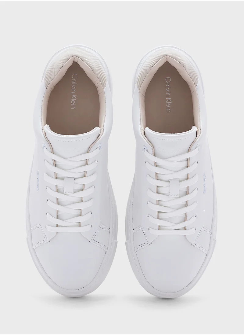 كالفن كلاين Lace Up Low Top Sneakers
