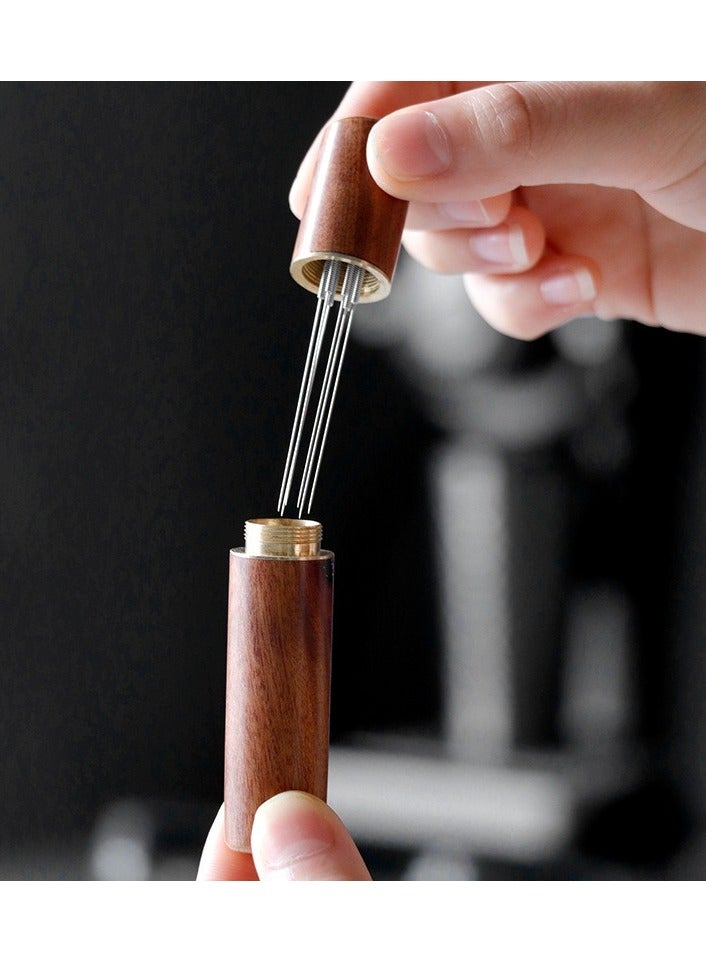 Coffee Needle, 8 Needles Espresso Stirrer for Coffee Distribution and Extraction, Professional Barista Hand Distribution Tool - Image 4