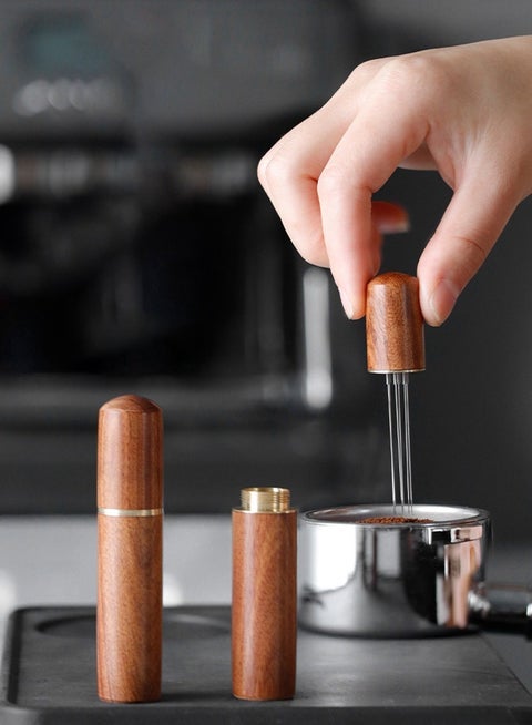 Coffee Needle, 8 Needles Espresso Stirrer for Coffee Distribution and Extraction, Professional Barista Hand Distribution Tool