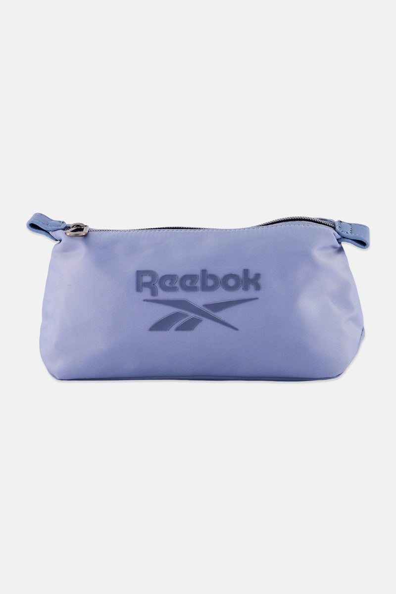Reebok Brand Logo Cosmetic Bag, Grey - Image 1