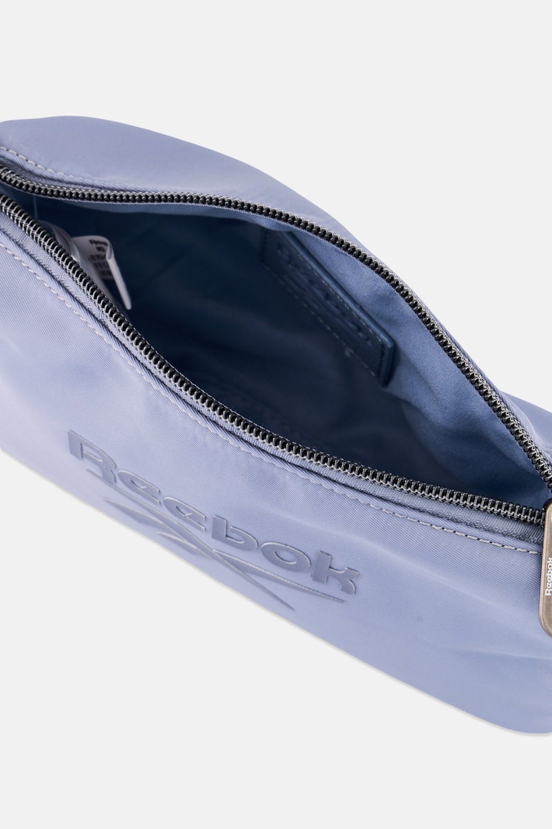 Reebok Brand Logo Cosmetic Bag, Grey - Image 3