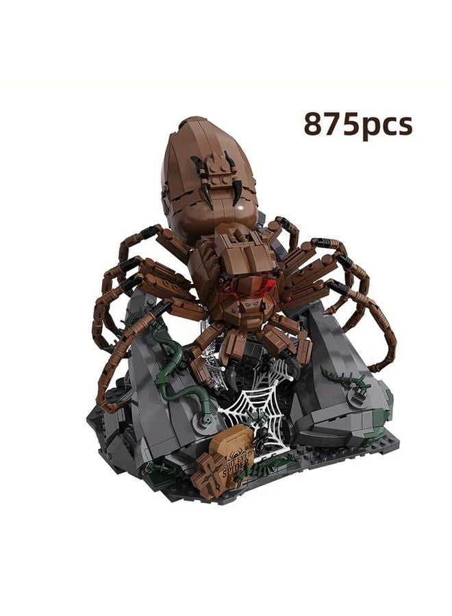 Creative Giant Spider Building Blocks Animal Model Toy Perfect Birthday Gift for Boys - Image 1