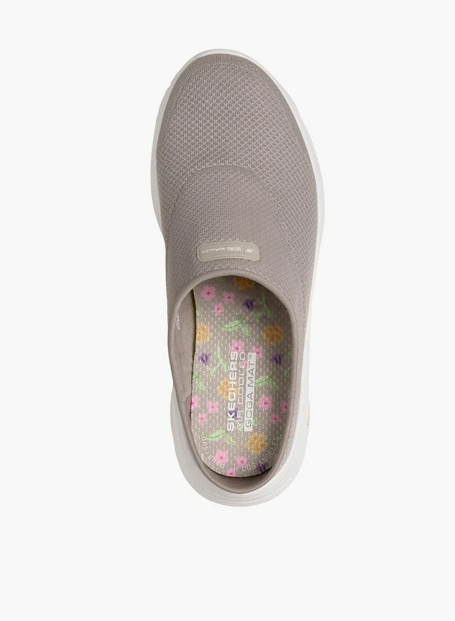 SKECHERS Women Go Walk 8 Slip-On Mules Sneakers