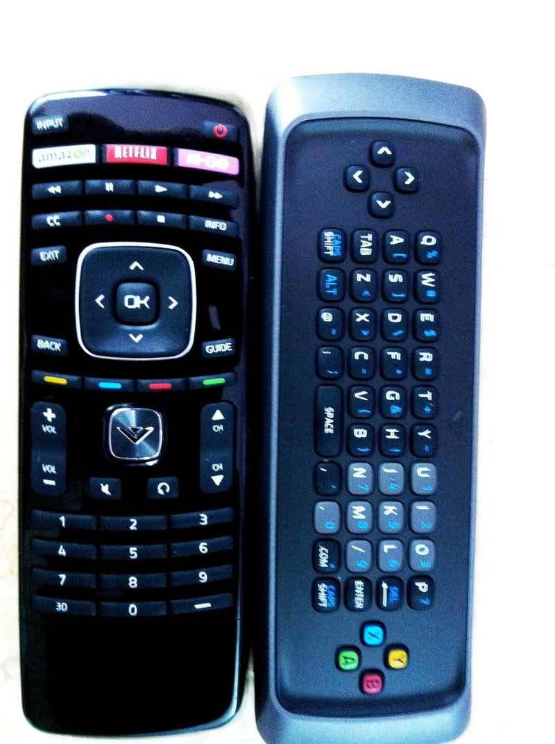 Vizio New 3D Smart 3D tv Dual Side Keyboard Remote for E3DB420VX M3D651SV 3D TV - Image 2