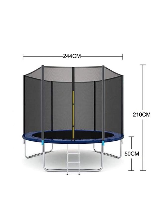 XIANGYU 8 Feet Jumping Park Trampoline With Safety Net - Image 2