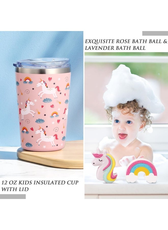 Generic Tiblue Unicorn Gifts for Girls, Girls Toys Age 4-6 6-8, Easter Gift for Kids Tween Girl Gift Trendy Stuff Birthday Gifts for 3 4 5 6 7 8 9 10 Year Old Toddler Teen Unicorn Toys for Girl Daughter Niece  - Image 5
