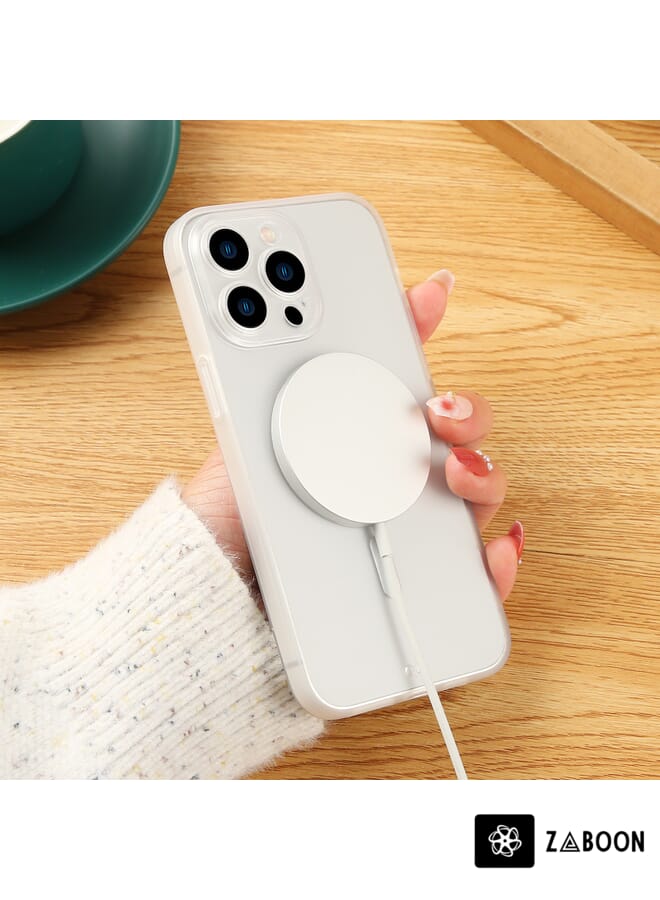 Zaboon Protective Case Cover For iPhone 13 Pro Max Matte MagSafe Magnetic - Image 3