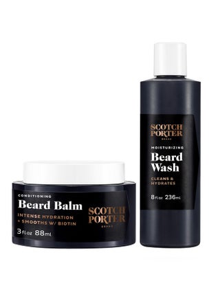 Scotch Porter Conditioning Beard Balm & Moisturizing Beard Wash Bundle - Smooth, Shape, Moisturize & Cleanse while Encouraging Growth for a Fuller/Healthier-Looking Beard - Original Scent, Two Pack - pzsku/Z7EE9FB2C9A0494040EB7Z/45/1745401010/30e89a4c-ab47-4def-ae23-8813797b9e9c