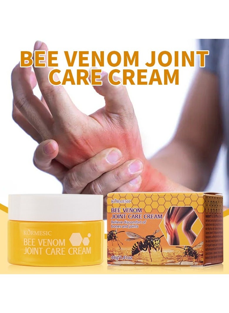 Kormesic كريم العناية بالمفاصل بسم النحل - حل سريع وطبيعي للألم والالتهابات - 40 جرام - Image 3