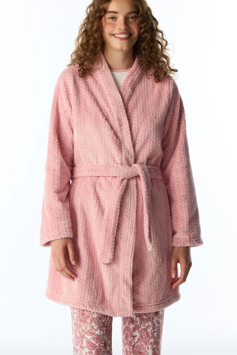 بنتي PENTI Countryside Fluffy Long Sleeve Robe