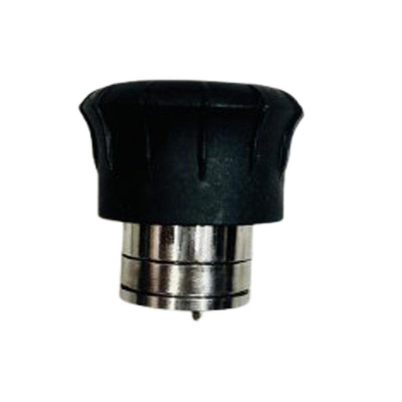 Vooli طباخ ضغط معدني مع غطاء أسود سيتي سيتي مناسب لطباخات الضغط من 1.5 لتر إلى 10 لتر مع دعم - Image 1