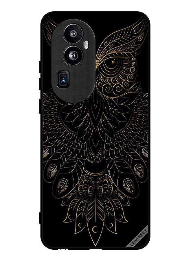 Covernex Protective Case Cover For Oppo Reno 10 China Modern Floral Owl Art - Image 1