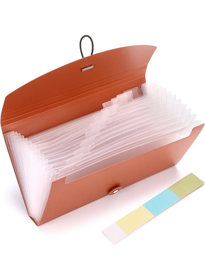 13 Pockets Expanding File Folder, Accordion Document Organizer, Paper Storage Holder for Office Home - Image 4