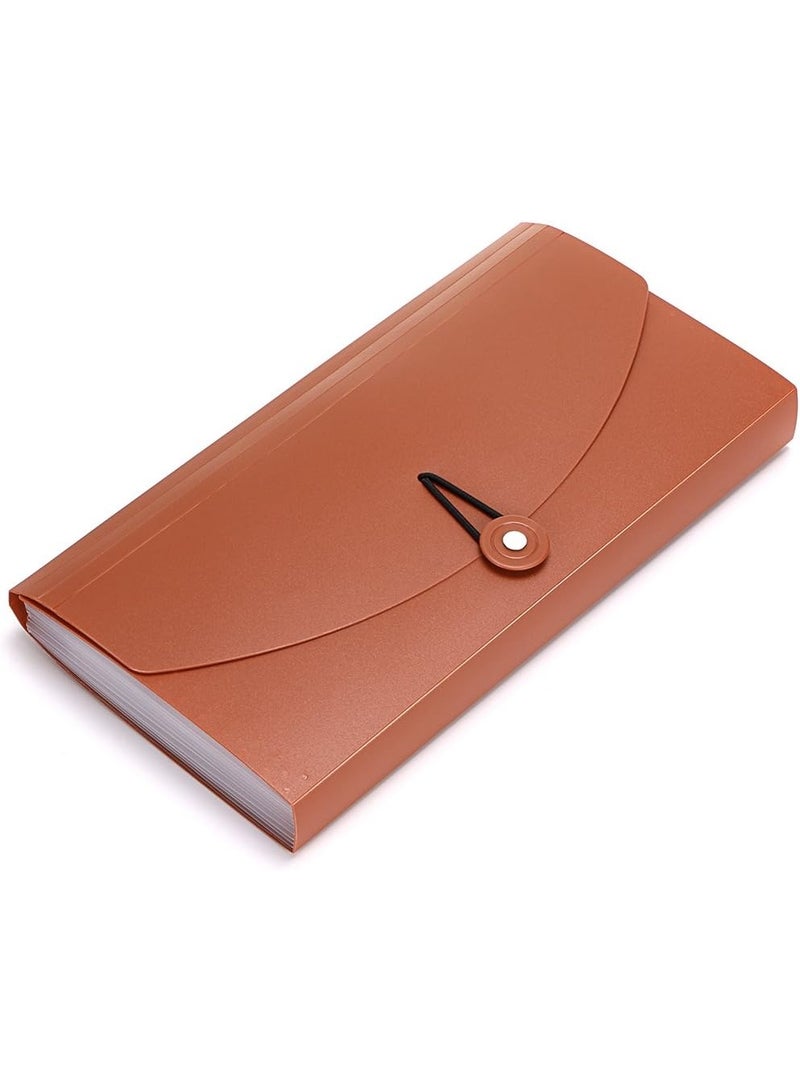 13 Pockets Expanding File Folder, Accordion Document Organizer, Paper Storage Holder for Office Home - Image 1