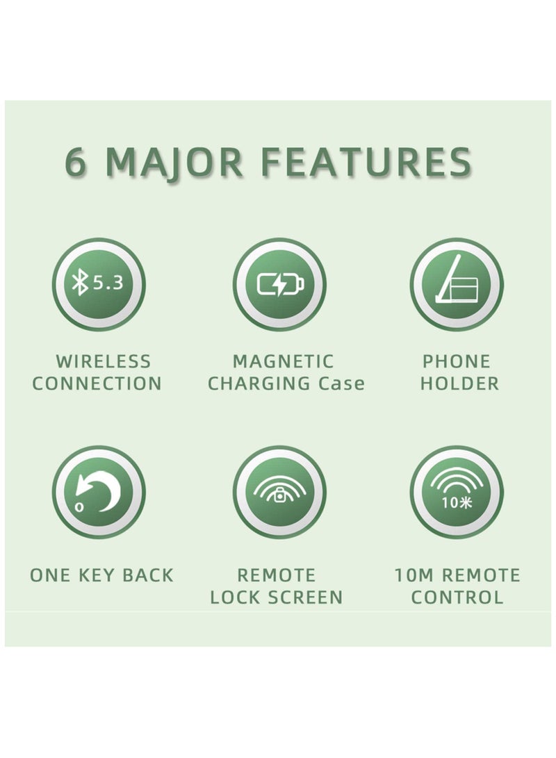 KASTWAVE App Page Turner - Air Ring Remote for Smartphone, for Phone Camera Remote Shutter, for Phone Camera Remote Shutter, Air Ring Remote for Smartphone - Image 4