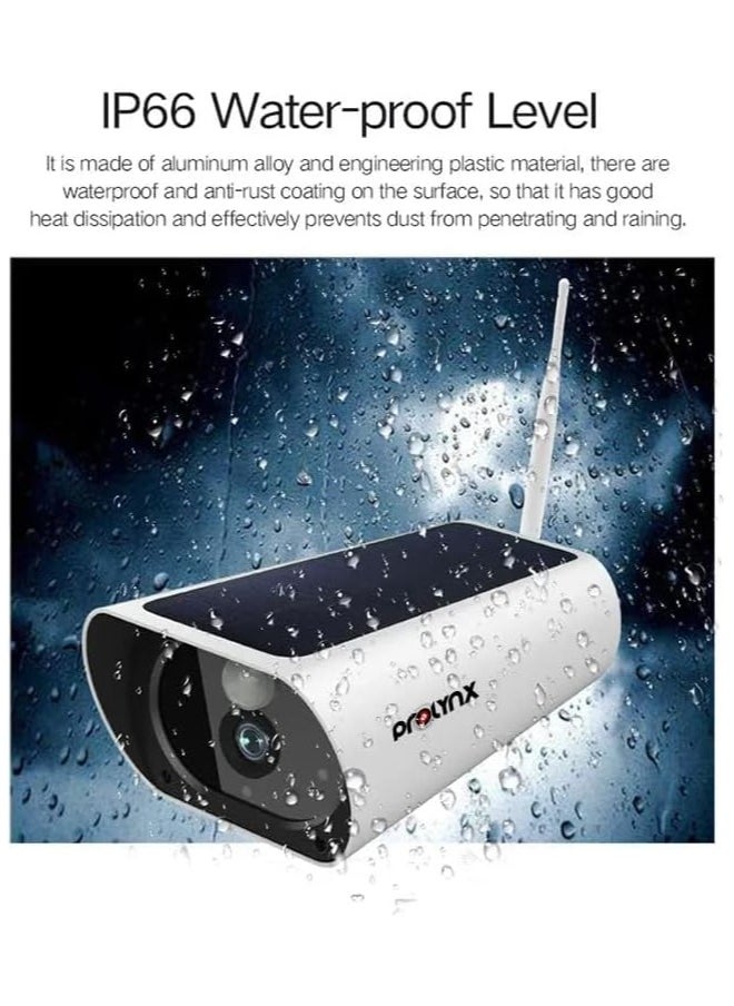Prolynx PROLYNX SOLAR POWERED 4MP BULLET CAMERA, PL-SC05 4G  - Image 3