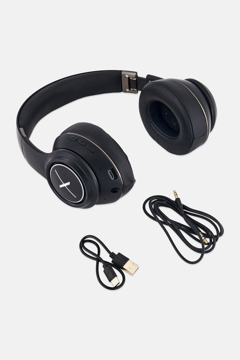 Volkano Quasar Series VK-2021  Bluetooth Wireless  Headphones, Black - Image 2