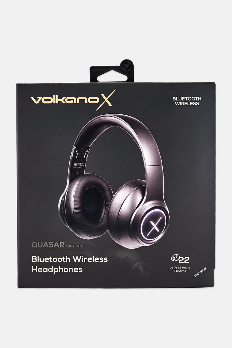 Volkano Quasar Series VK-2021  Bluetooth Wireless  Headphones, Black - Image 3