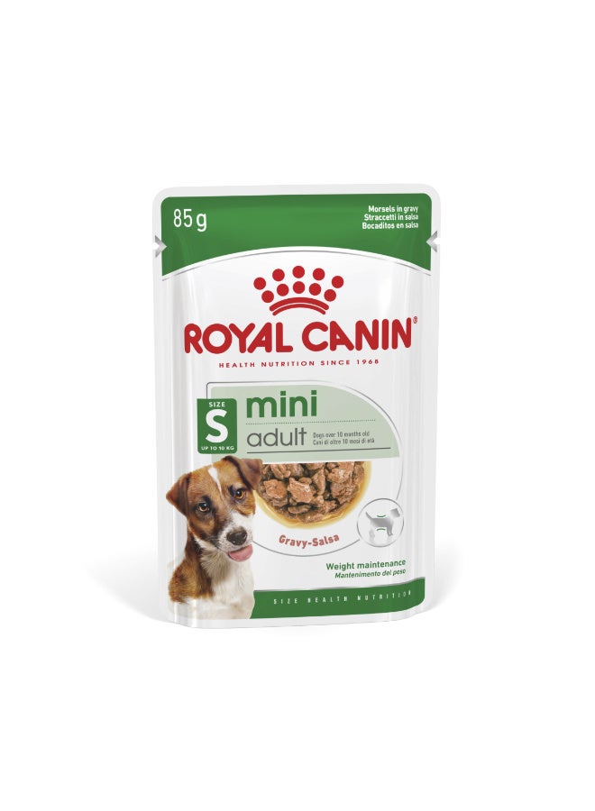 Royal Canin Wet Food Chunks in Gravy for Small Breed Adult Dogs 10+ Months & Up to 10kg, 12x85g - Image 2