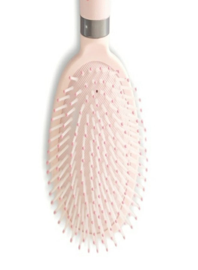 Tiamo Printed cute oval paddle hair brush set of 2 for men and women for hair styling and hair growth - Image 3