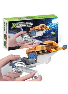 نيبمينينت Children Educational Toy Hand Power Generation Tricycle Scientific Experiment Kid Leaning  - Image 3