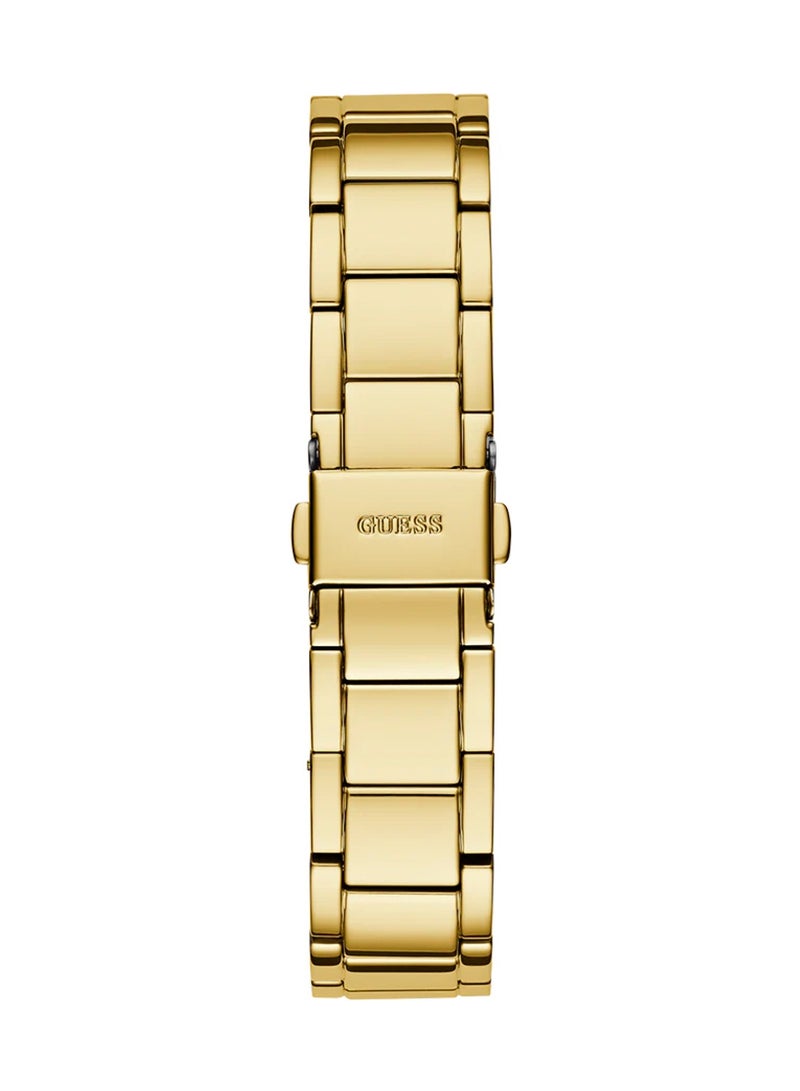 GUESS Shooting Star Ladies Analog Gold Tone Stainless Steel Watch GW0746L2 - Image 4