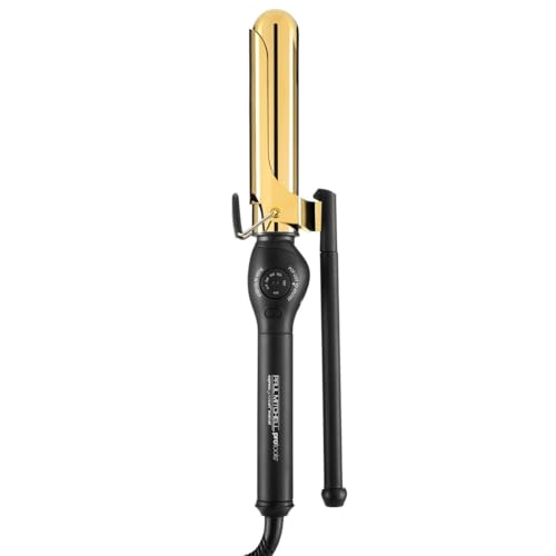 Paul Mitchell Pro Tools Express Gold Curl Marcel Titanium Curling Iron, Fast-Heating to Create a Variety of Curls, 1.25" Barrel - Image 1