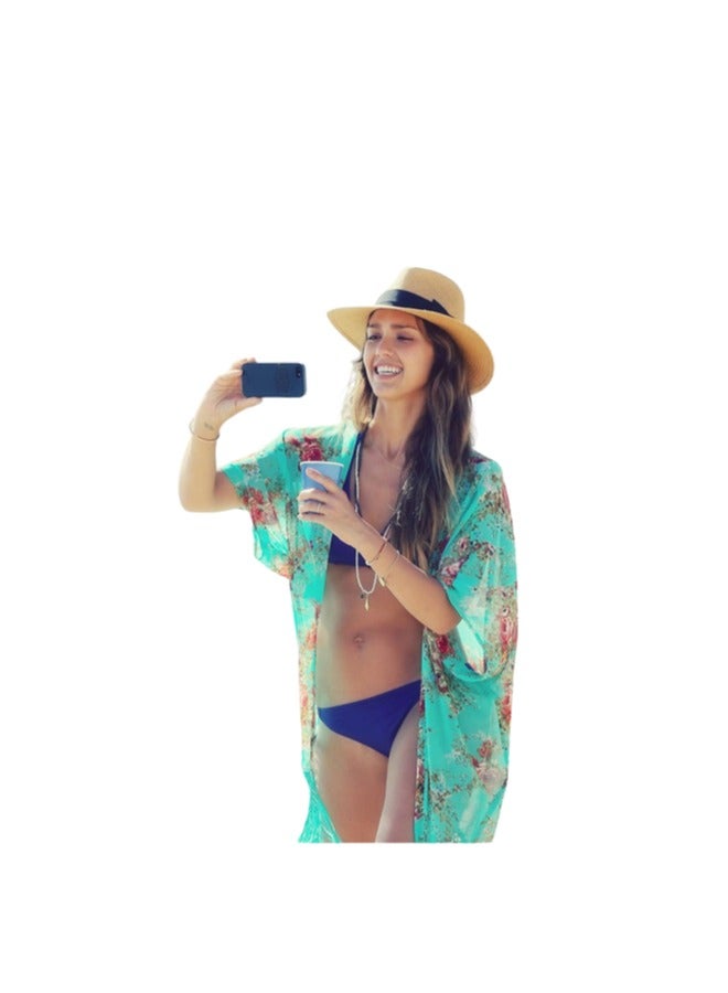 Hanady Gorgeous chiffon swimsuit (without bikini) - Image 1