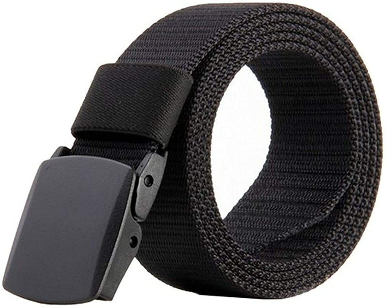 JASGOOD Nylon Canvas Breathable Military Tactical Men Waist Belt With Plastic Buckle - Image 1